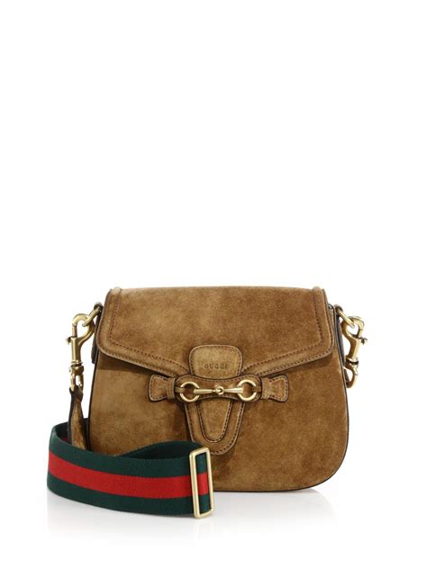 lady web gucci brown|gucci lady web suede.